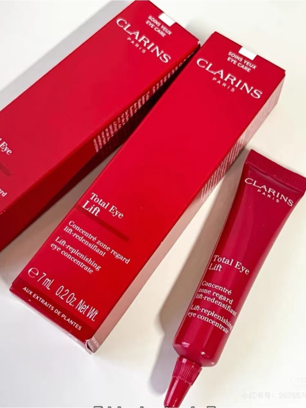 Clarins Total Eye Lift - Bright Red Packaging